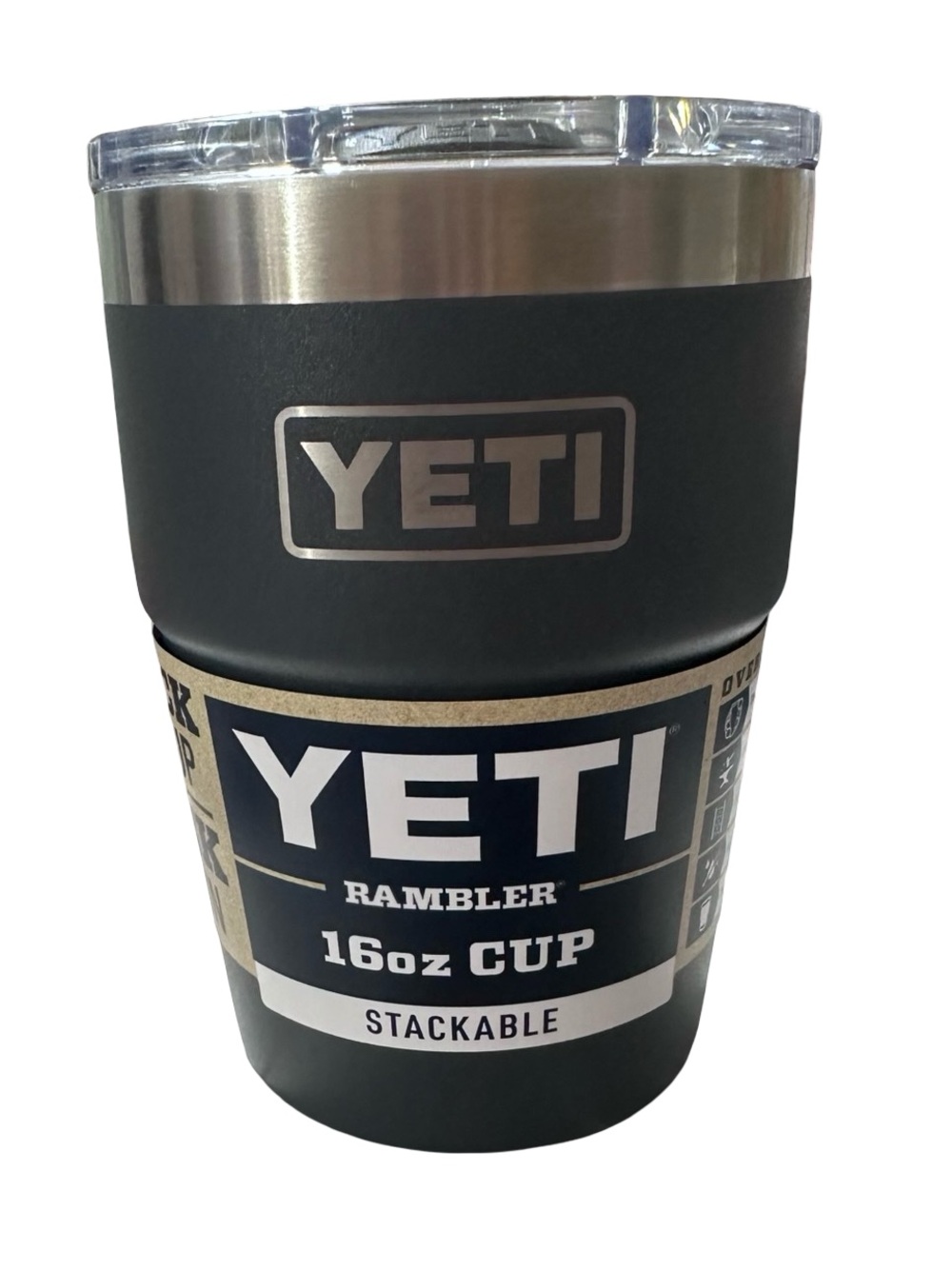 Yeti Rambler 16 oz Cup “Charcoal”